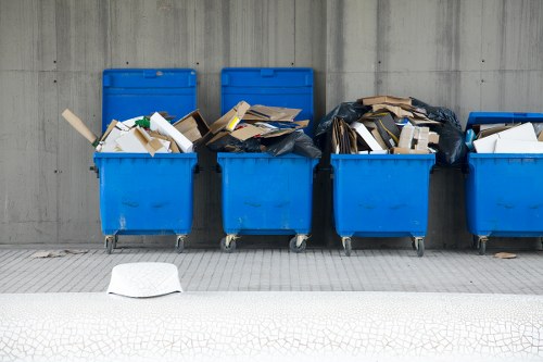 House clearance professionals removing items from a home in Feltham